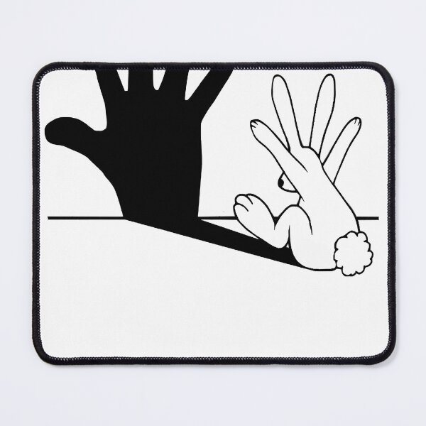 Item preview, Rabbit Hand Shadow designed and sold by HAIRCENTRAL0909.