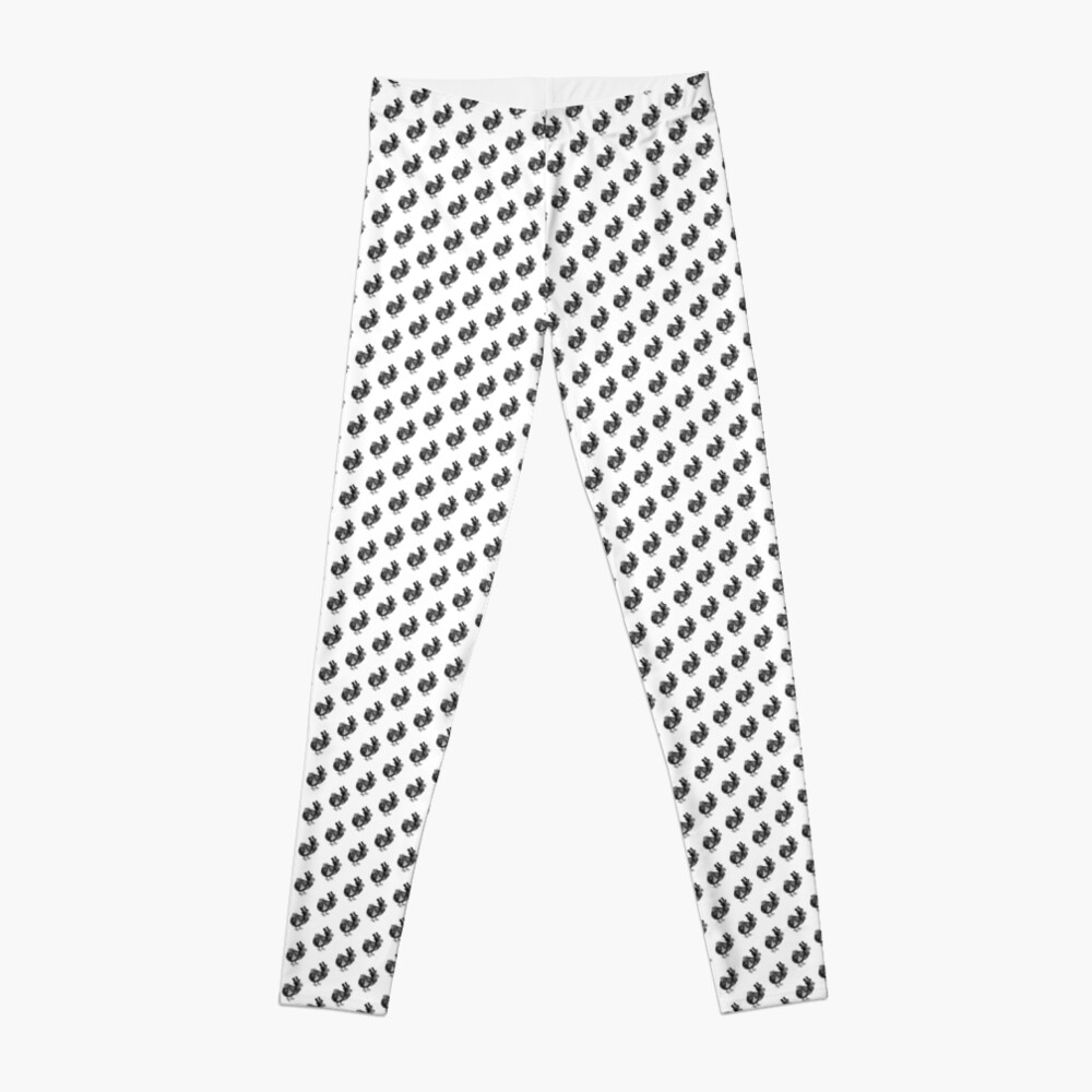 Mr Dodo | Vintage Dodos | Black and White | Leggings