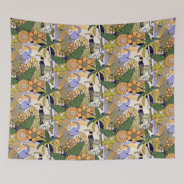 Item preview, Joyful Jungle - Muted designed and sold by appleyards.