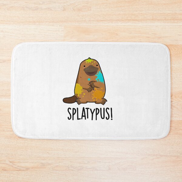 Item preview, Splatypus Funny Animal Platypus Puns  designed and sold by punnybone.