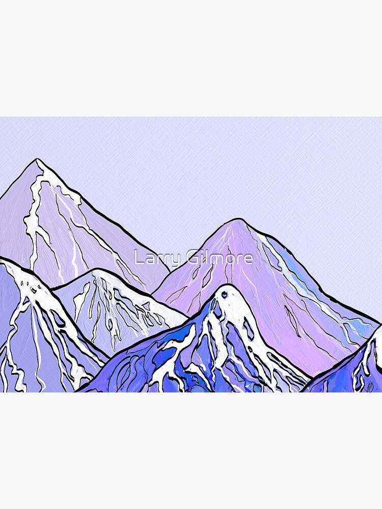 Thumbnail 2 of 2, Art Board Print, Mountainscape designed and sold by LazzaG59.