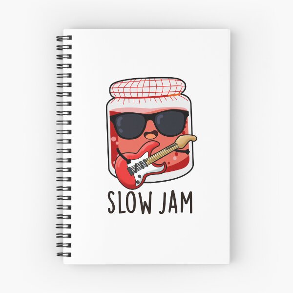 Item preview, Slow Jam Funny Music Puns  designed and sold by punnybone.