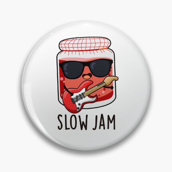 Item preview, Slow Jam Funny Music Puns  designed and sold by punnybone.