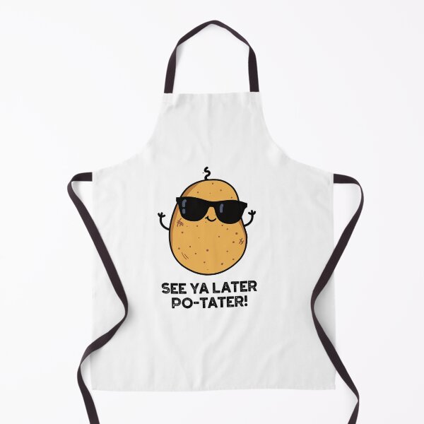 Item preview, See Ya Later Po-tater Funny Potato Puns designed and sold by punnybone.