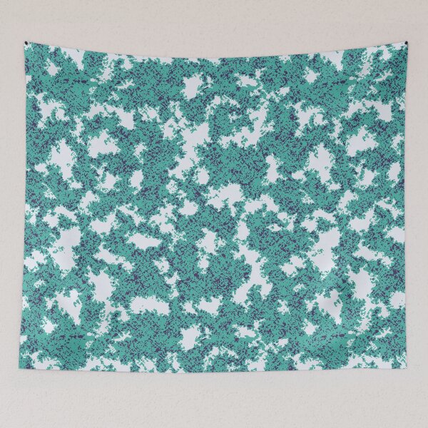 Item preview, Mint Green Camouflage Poster Edges Seamless Digital Patterns designed and sold by ShopieHome.
