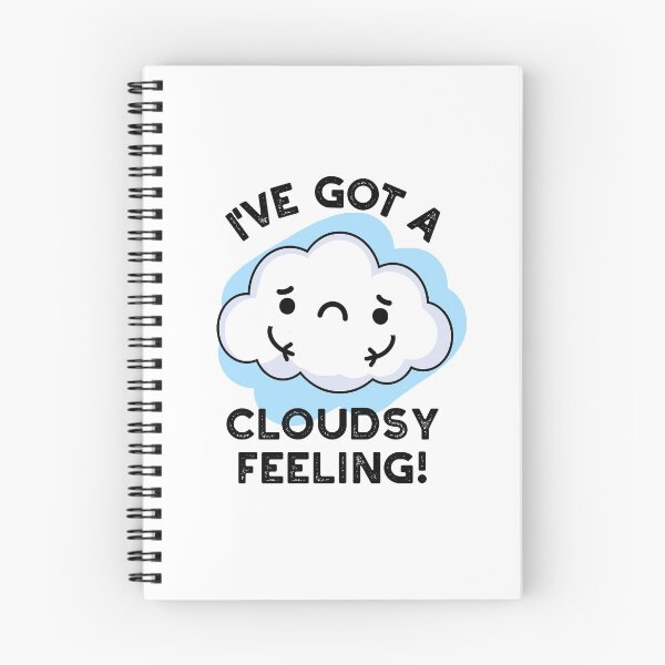 Item preview, I've Got A Cloudsy Feeling Funny Cloud Puns  designed and sold by punnybone.