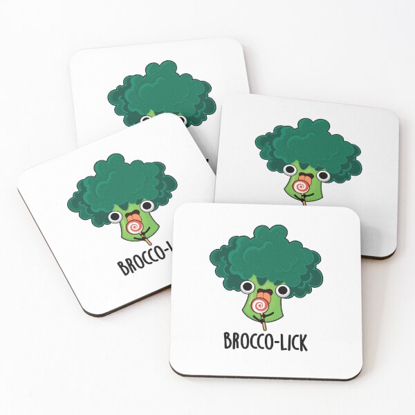 Item preview, Brocco-lick Funny Broccoli Puns  designed and sold by punnybone.