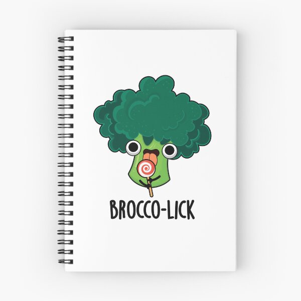 Item preview, Brocco-lick Funny Broccoli Puns  designed and sold by punnybone.