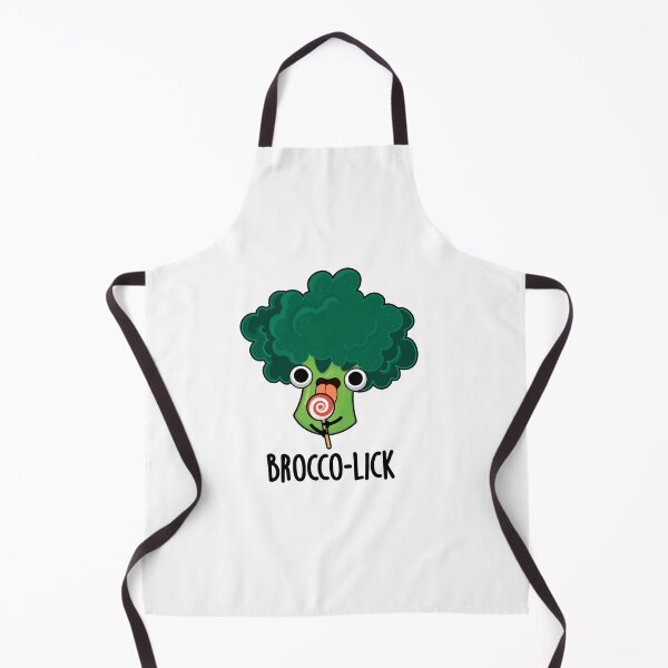 Item preview, Brocco-lick Funny Broccoli Puns designed and sold by punnybone.