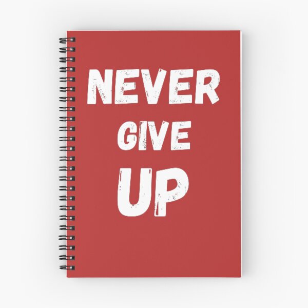Item preview, Never give up designed and sold by sukkar84.