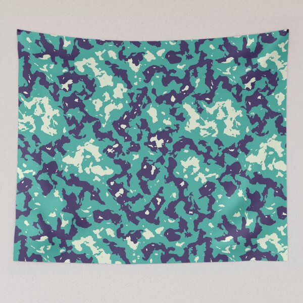 Item preview, Mint Green Camouflage Palette Knife Seamless Digital Patterns designed and sold by ShopieHome.
