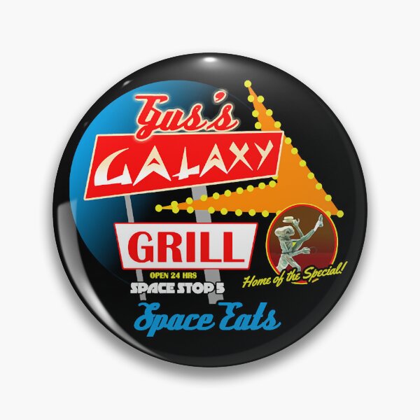 Item preview, Gus's Galaxy Grill from Spaceballs designed and sold by Aidentree.