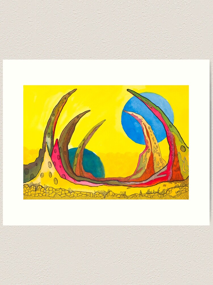 Thumbnail 1 of 3, Art Print, Yesscape designed and sold by LazzaG59.