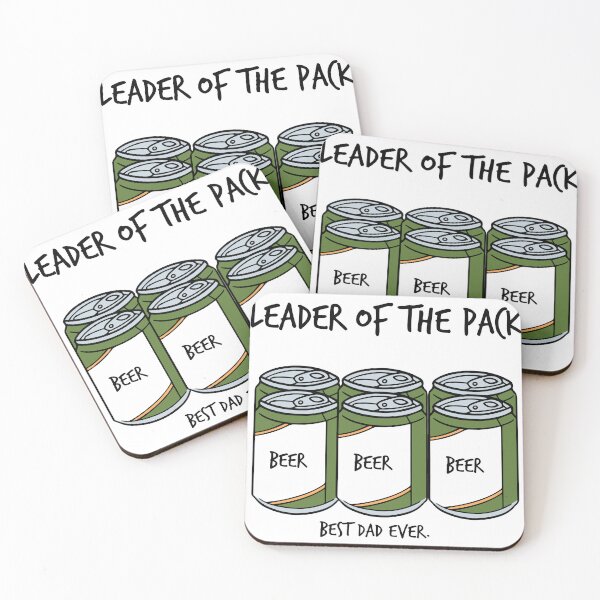 Item preview, Leader of the Pack Best Dad Ever designed and sold by Moonbeamdesignz.