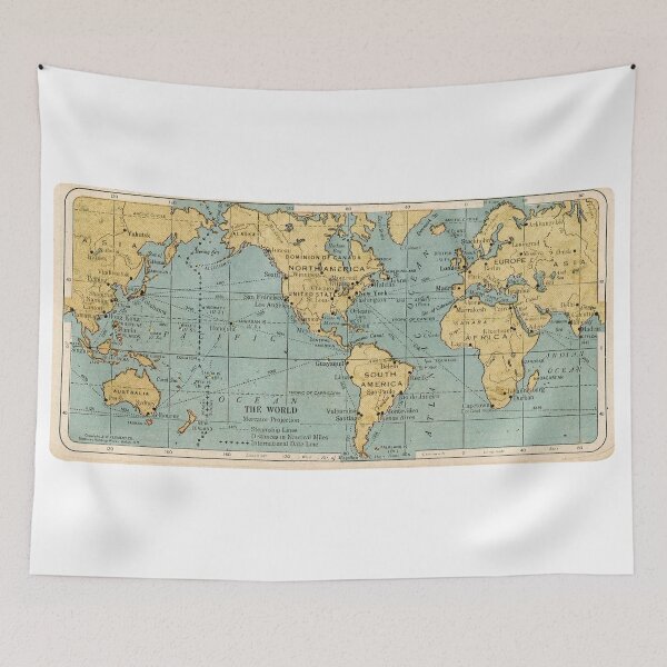 Item preview, World Map designed and sold by Kajieno.