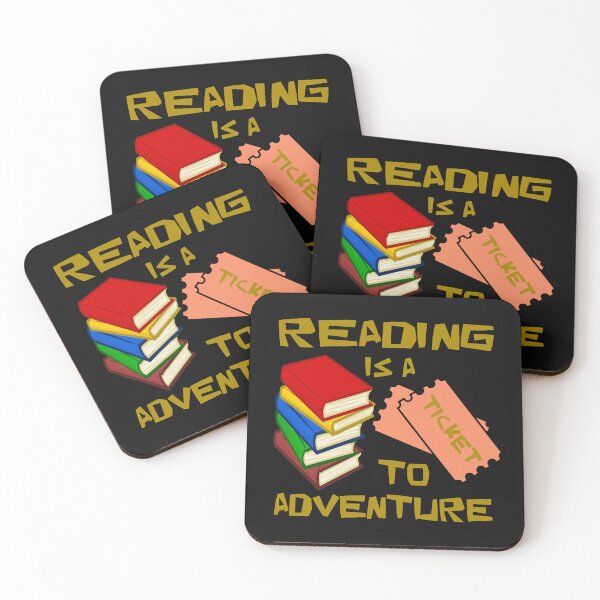Item preview, Reading Is A Ticket To Adventure designed and sold by paidalia.