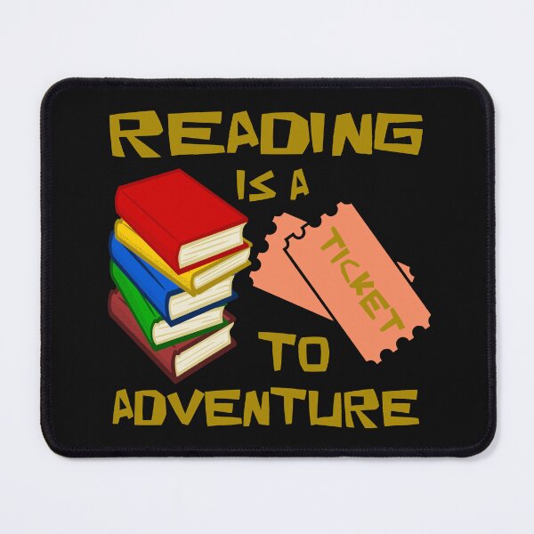 Item preview, Reading Is A Ticket To Adventure designed and sold by paidalia.
