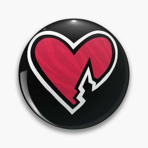 Item preview, HBK Zebra Heart designed and sold by Saminuthe.