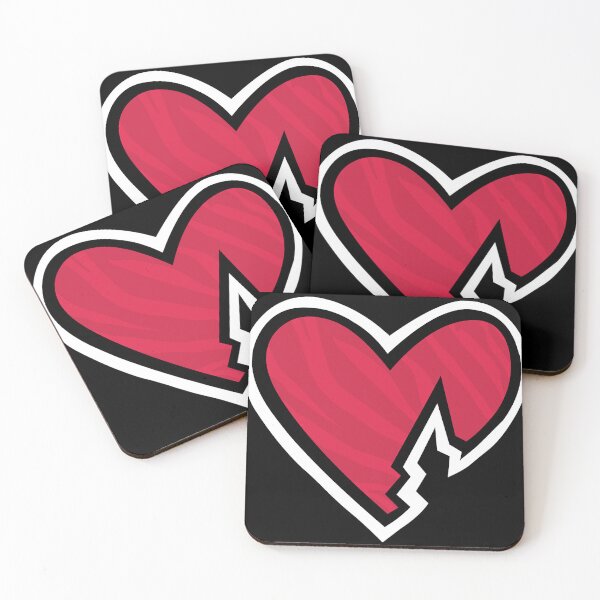 Item preview, HBK Zebra Heart designed and sold by Saminuthe.