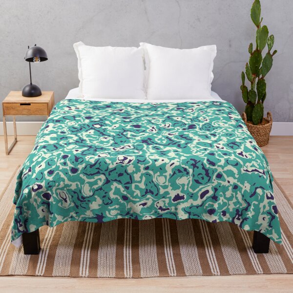 Item preview, Mint Green Camouflage Cutout Seamless Digital Patterns designed and sold by ShopieHome.