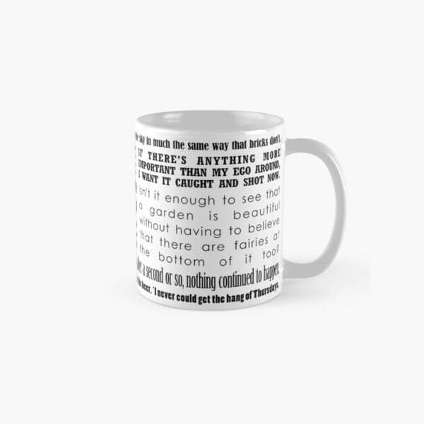 'Hitchhiker's Guide to the Galaxy' Quotes Classic Mug
