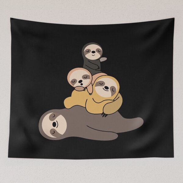 Item preview, Sloth Stack Funny designed and sold by paidalia.