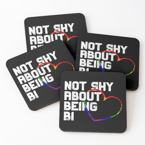 Item preview, Not Shy About Being Bi designed and sold by FNStuff.