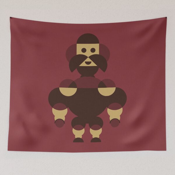 Item preview, Big Muscle Robot Geometric designed and sold by TM Selvam.