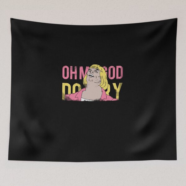Item preview, Vintage Look He-Man Oh My God Do I Try Sticker designed and sold by addeoovrteqt.
