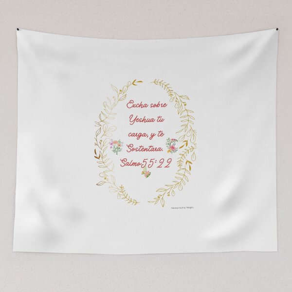 Item preview, Yeshua te sostentara Salmo 55:22 designed and sold by PalomaHealing24.