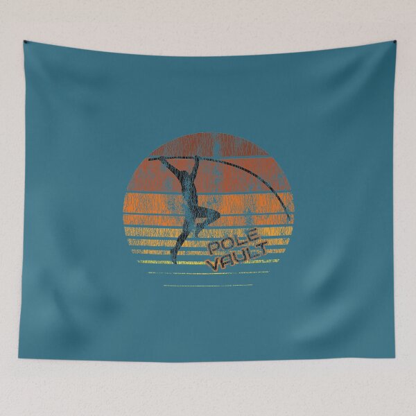 Item preview, Pole Vault - Retro Colors Vintage Look Pole Vaulting Premium designed and sold by TrangThao.