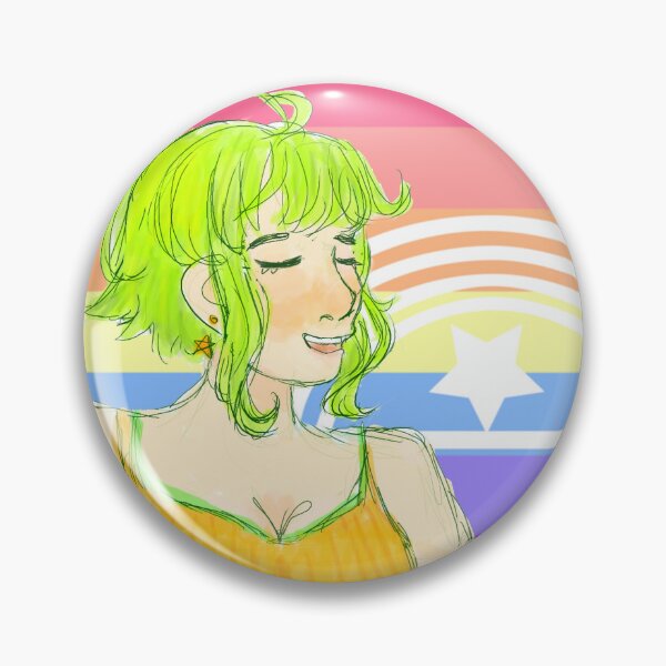 Item preview, VOCALOID Megpoid Gumi Xenogender Flag  designed and sold by Holli Anderson.