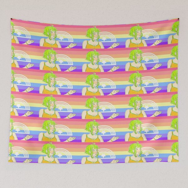 Item preview, VOCALOID Megpoid Gumi Xenogender Flag  designed and sold by Holli Anderson.