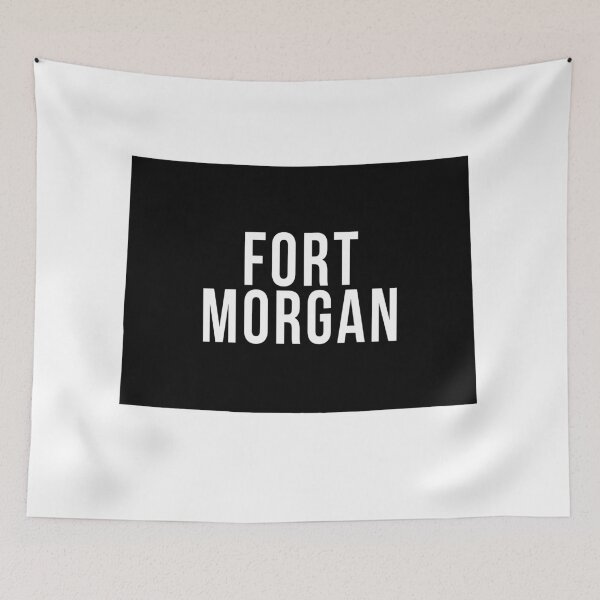 Item preview, Fort Morgan, Colorado Silhouette designed and sold by CartoCreative.