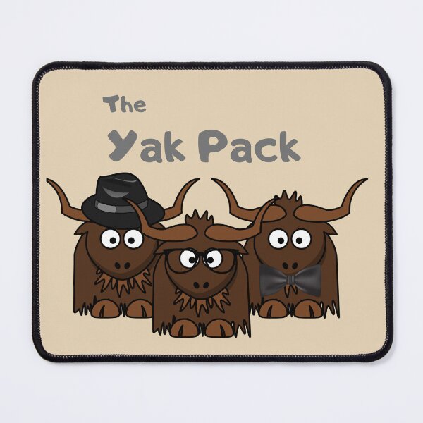 Item preview, The Yak Pack Fun Group of Yaks designed and sold by Paulele.