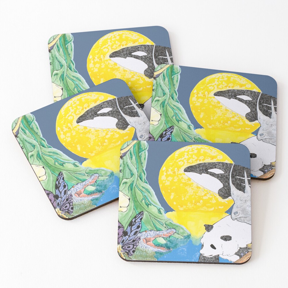 Item preview, Coasters (Set of 4) designed and sold by LazzaG59.