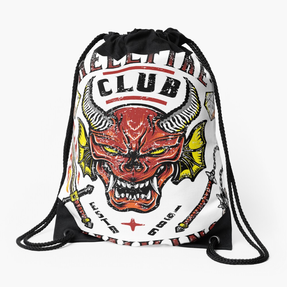 Hellfire Club Vintage Drawstring Bag