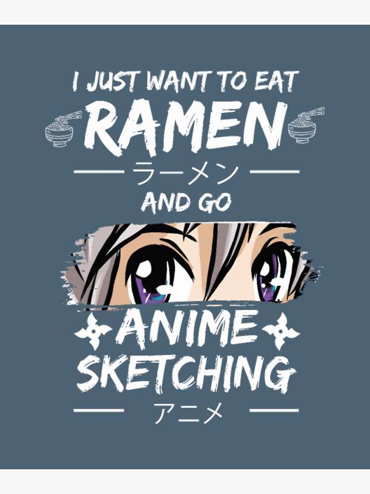 "Anime Sketching Drawing Mangas Draw Sketch Anime" Poster for Sale by