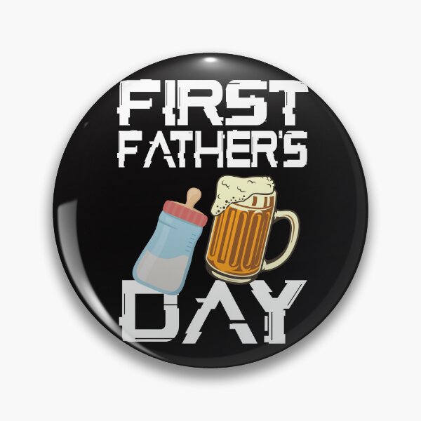 Item preview, Mens First Father's Day Beer Baby Bottle Daddy 2022 Dad Joke designed and sold by MarvSeel.