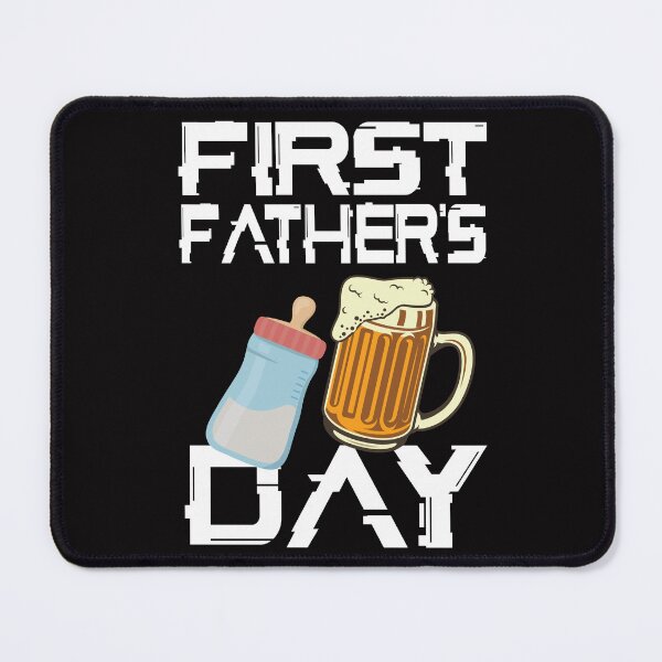 Item preview, Mens First Father's Day Beer Baby Bottle Daddy 2022 Dad Joke designed and sold by MarvSeel.