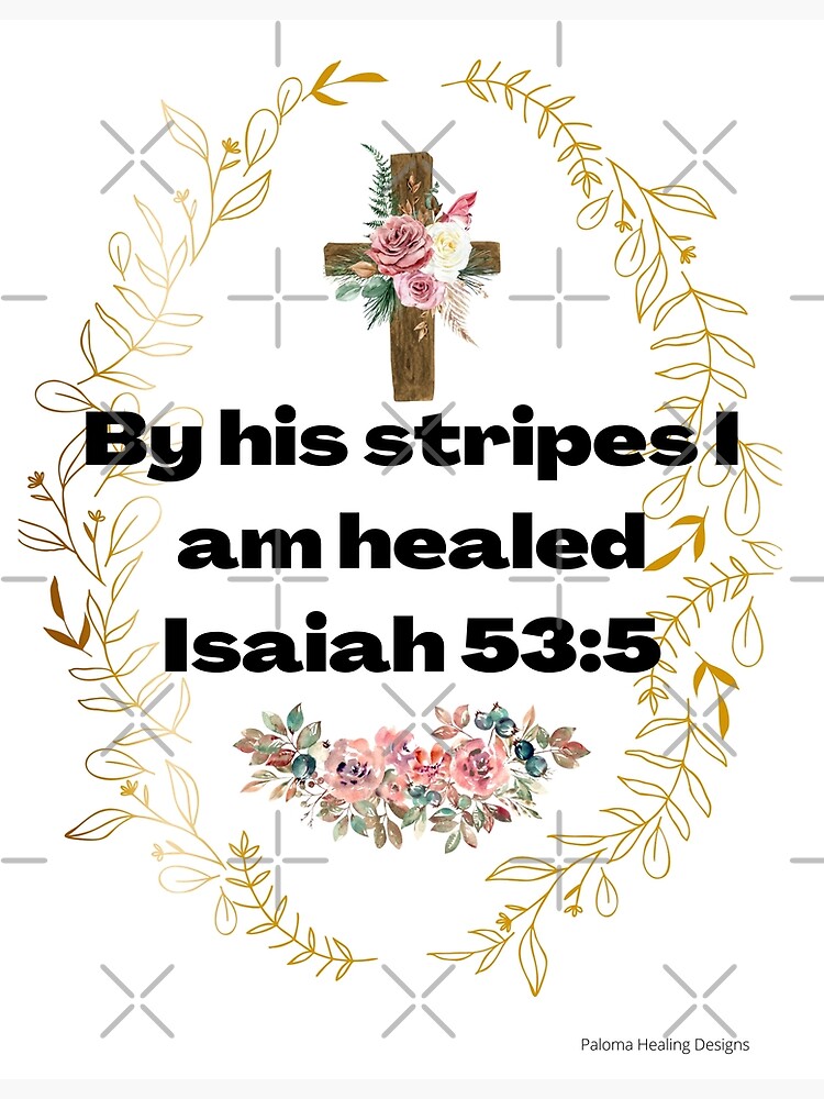 By His Stripes {Coasters} By His Stripes {Coasters}