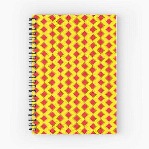 Item preview, asymmetrical red and yellow square pattern designed and sold by March Rider.