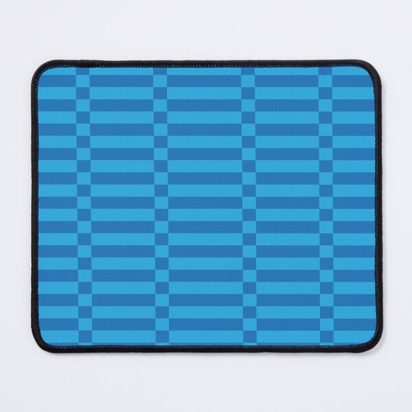 Item preview, geometric asymmetrical bluesky square pattern designed and sold by March Rider.