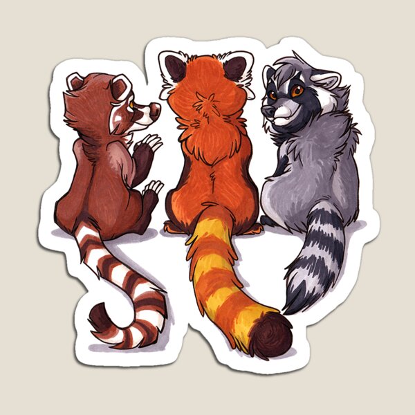 Ring Tailed Buds Magnet