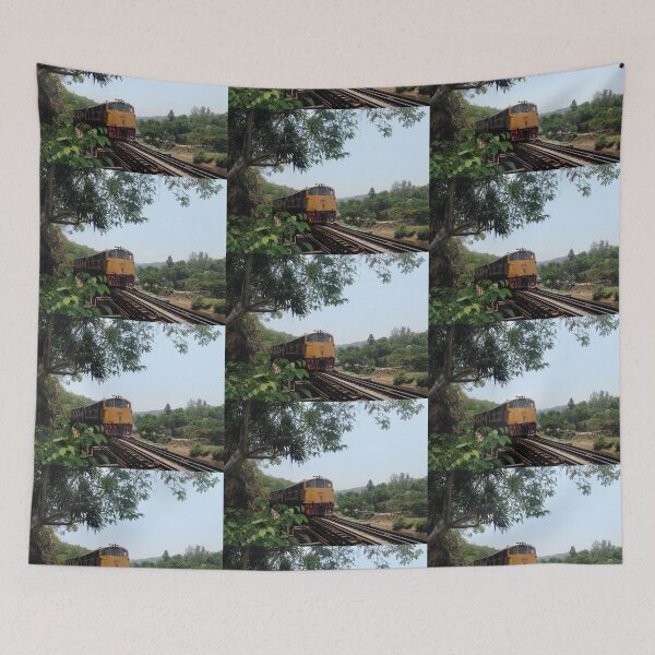 Item preview, The train runs through the valley. designed and sold by March Rider.