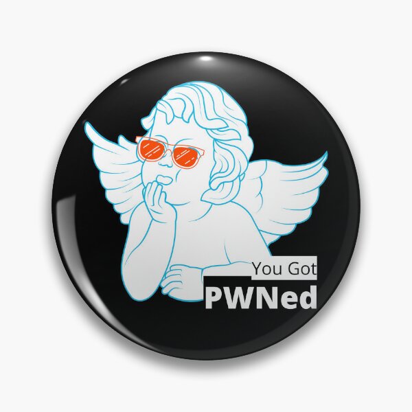 Item preview, You Got PWNed (White) - Sassy Cherub, Greek Statue, Mischievous Cupid designed and sold by Quirkdom.