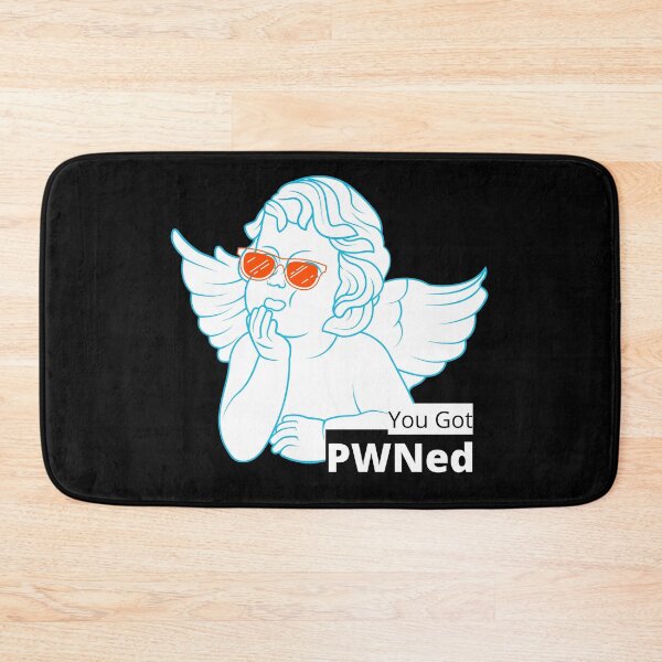Item preview, You Got PWNed (White) - Sassy Cherub, Greek Statue, Mischievous Cupid designed and sold by Quirkdom.