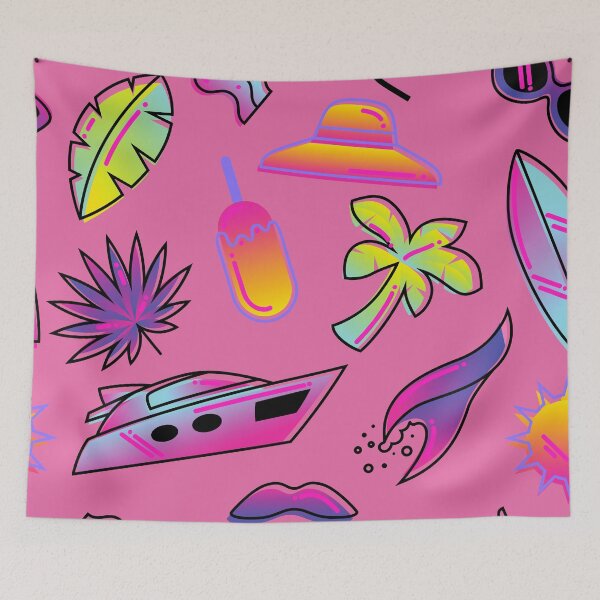 Item preview, Summer pattern in vivid colors designed and sold by moxdesign.