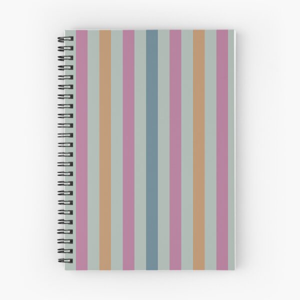 Item preview, Classic Stripes Pattern_Morandi Color 1_c3c Blue Pink Orange designed and sold by mimihuang creations.