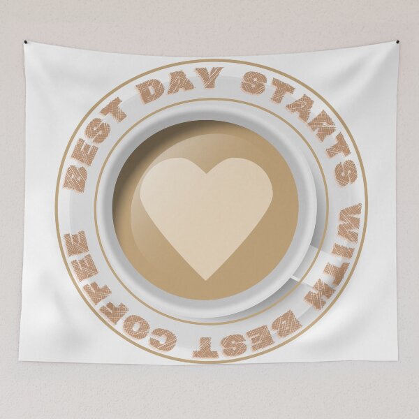 Item preview, the best day starts with coffee classical t-shirt designed and sold by NellyShaul.